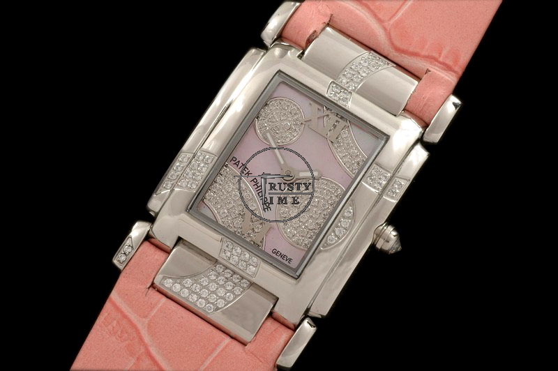 PP0058A – Ladies 4910/49G Twenty-4 SS/LE Pink MOP Swiss Qtz