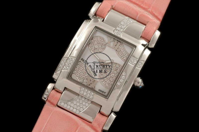 PP0058B – Ladies 4910/49G Twenty-4 SS/LE White MOP Swiss Qtz