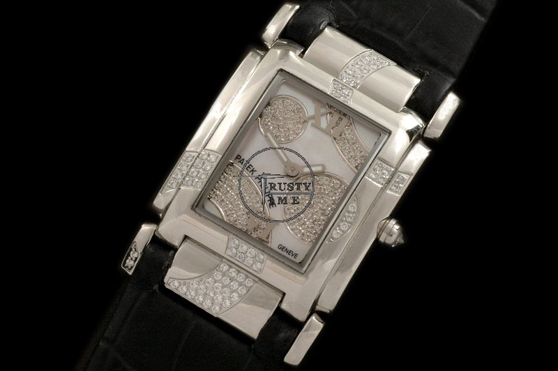 PP0058C – Ladies 4910/49G Twenty-4 SS/LE White MOP Swiss Qtz