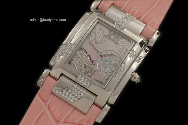 PP0063B – Ladies 4910/49G Twenty-4 SS/LE Pink MOP Swiss Qtz