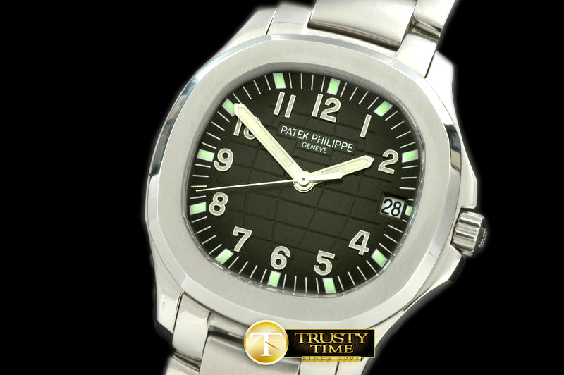 PP0073A – Aquanaut Jumbo V2 Auto SS/SS Black Swiss SW200