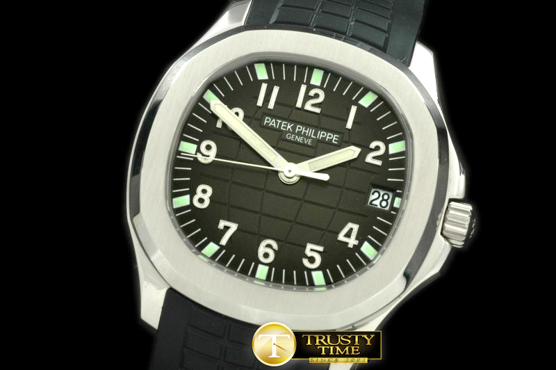 PP0073B – Aquanaut Jumbo V2 Auto SS/RU Black Swiss SW200