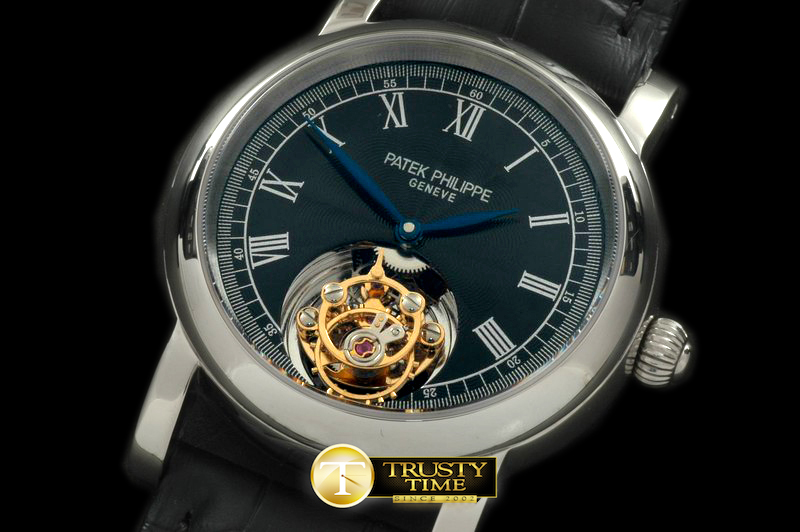 PP0083B – Classic Tourbillon SS/LE Black Roman Flying Tourbillon