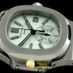 PP0135A – Nautilis Chrono SS/Ss White A-7750