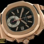 PP0139A – 5980 Nautilis Chrono RG/RG Black A-7750