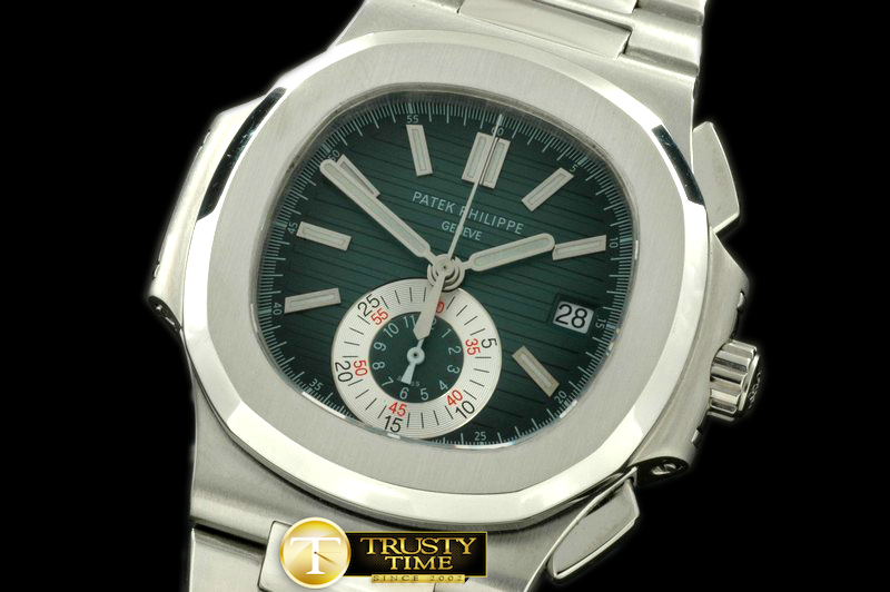 PP0143 – Nautilis Chrono SS/SS Blue A-7750