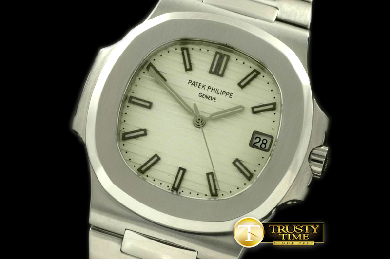 PP0146A – Nautilis Jumbo SS/SS White Miyota 9015