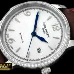 PP0152C – Calatrava Automatic SS/LE White Num Asian 2824