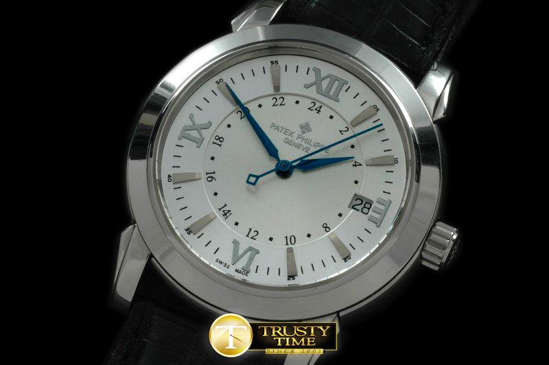 PP040A – Calastrava SS/LE White Swiss Eta 2824-2