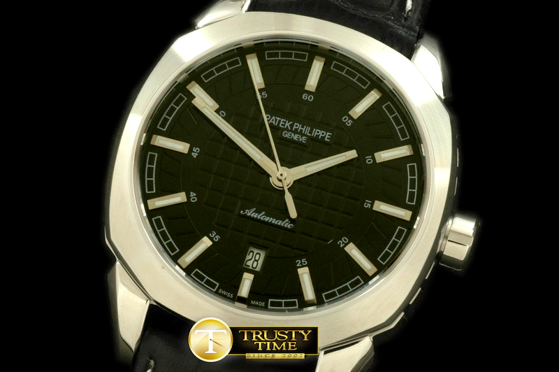 PP046B – Calatrava Classic SS/LE Black A-2824