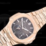 PP0558B – Nautilus Moon Phase 5712 RG/RG Brwn WSF JH240