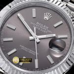 R2DJ0420B – DJ2 41mm Jub Flt 904L SS/SS Grey/Stk ZF A2824