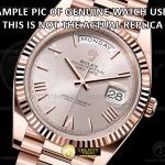 RDD0407E – DayDate 40mm Flt Wt RG/RG RG/Rm/Stk QF V9 JH3255-FS