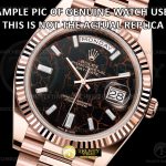 RDD0407I – DayDate 40mm Flt Wt RG/RG E.Blk/B.Dia QF V9 JH3255-FS
