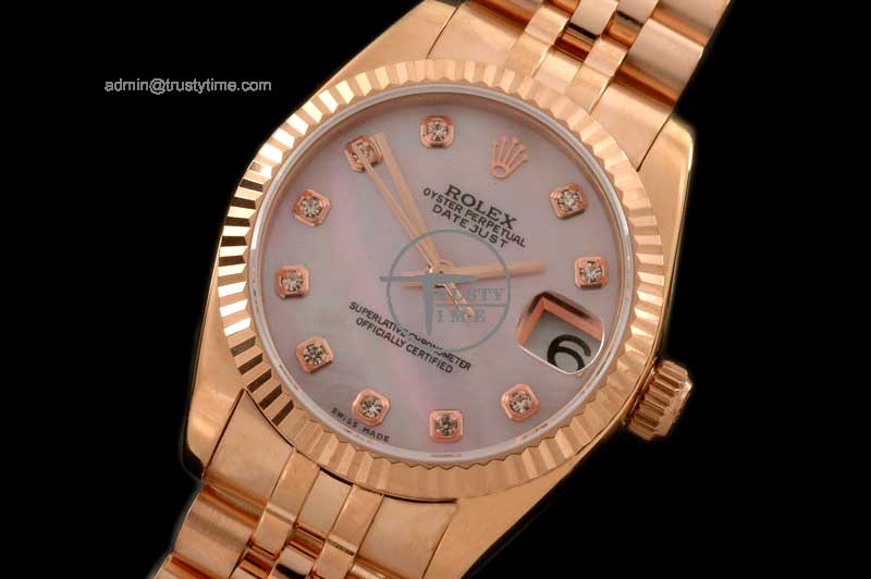 RDJ0160C – RG Jubilee MOP Pink Diam Swiss Eta 2836-2