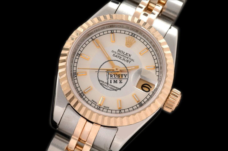 RDJLD0196 – DJ Ladies TT White Tutone Stick Jubil – Swiss 2671-2
