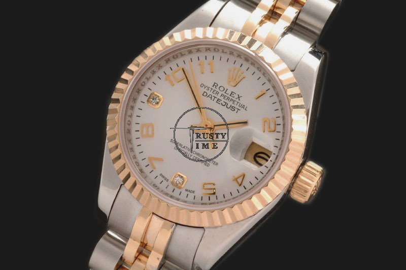 RDJLD0209 – DJ Ladies TT Silver Arabic Diam Jubil- Swiss 2671-2