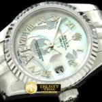 RDJLD0254A – 2011 Flora Jubilee/Fluted SS P-White Swiss Eta 2671