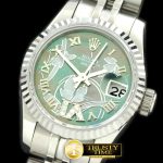 RDJLD0254B – 2011 Flora Jubilee/Fluted SS M-Green Swiss Eta 2671
