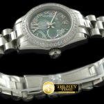 RDJLD0256B – 2011 Flora Pres/Diam SS M-Green Swiss Eta 2671-2