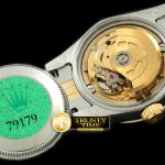 RDJLD0262B – 2011 Flora Jubilee/Fluted SS/YG M-Green Swiss Eta