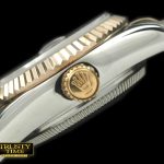 RDJLD0263A – 2011 Flora Pres/Fluted SS/YG P-White Swiss Eta