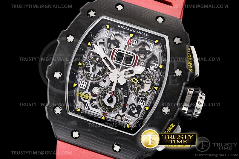 RM0189B – RM011-03 Auto Flyback Chrono Red FC/RU KVF A7750
