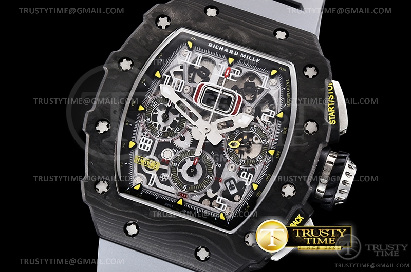RM0189D – RM011-03 Auto Flyback Chrono Grey FC/RU KVF A7750