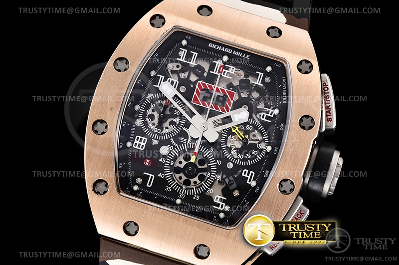 RM0194B – RM011 10th Anni Felipe Massa Camo RG/RU Blk KVF A7750