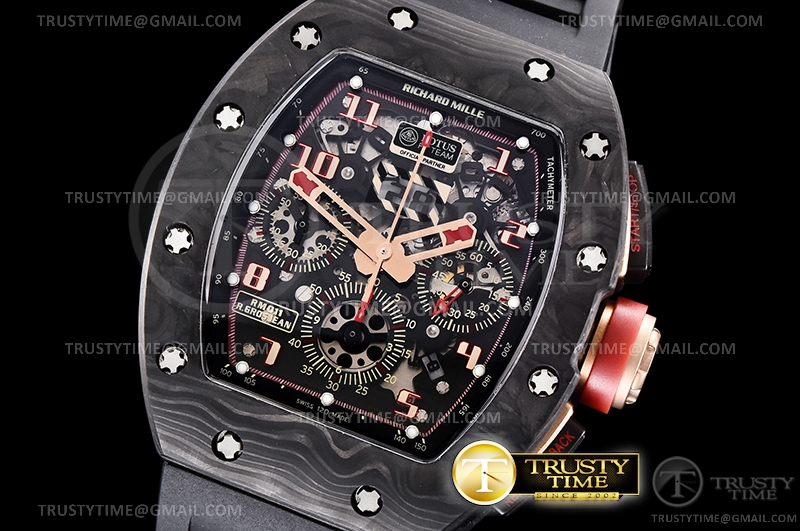 RM0196A – RM011 Lotus F1 Blk/Red FC/RU Skele/Blk KVF A7750 Mod