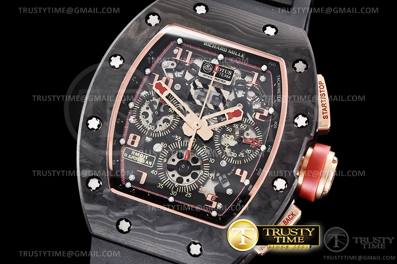 RM0196E – RM011 Lotus F1 Blk/Red FC/RU Skele/RG KVF A7750 Mod