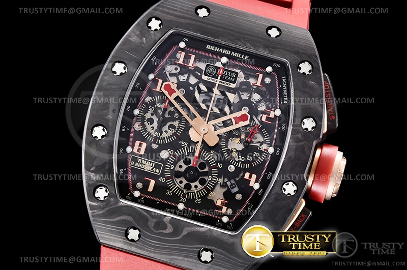 RM0196F – RM011 Lotus F1 Red/Red FC/RU Skele/Blk KVF A7750 Mod