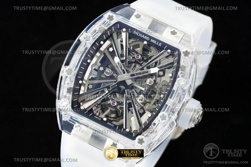 RM0219 – RM012-01 Tourbillon Sapphire FC/RU Ske RMF Tourb