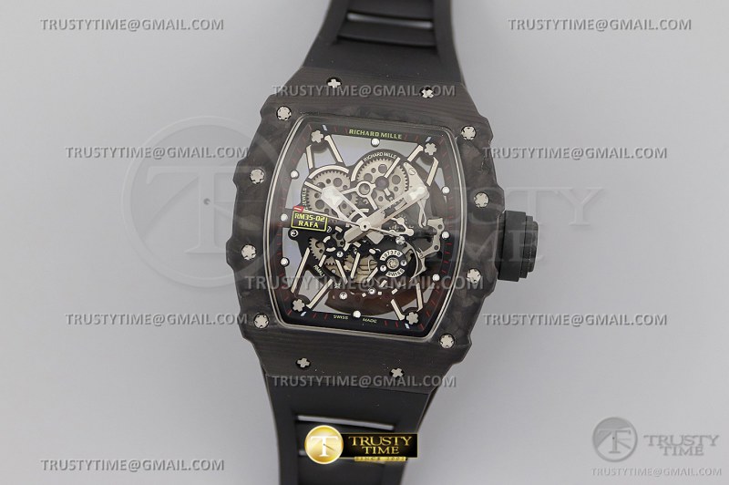 RM0222B – RM035-02 Rafael Nadal Blk NTPT/RU Blk Skele KUF NH06