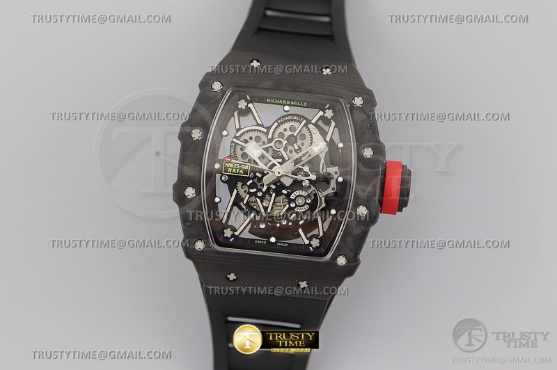RM0222C – RM035-02 Rafael Nadal Red NTPT/RU Blk Skele KUF NH06