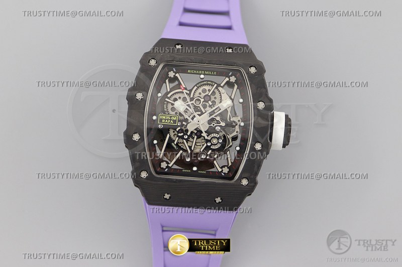RM0222H – RM035-02 Rafael Nadal Wht NTPT/RU Purp Skele KUF NH06