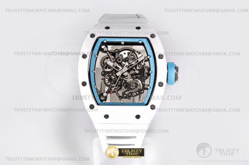 RM0228B – RM055 Bubba Watson Wht CER/RU Blue Skele BBR RMUL2