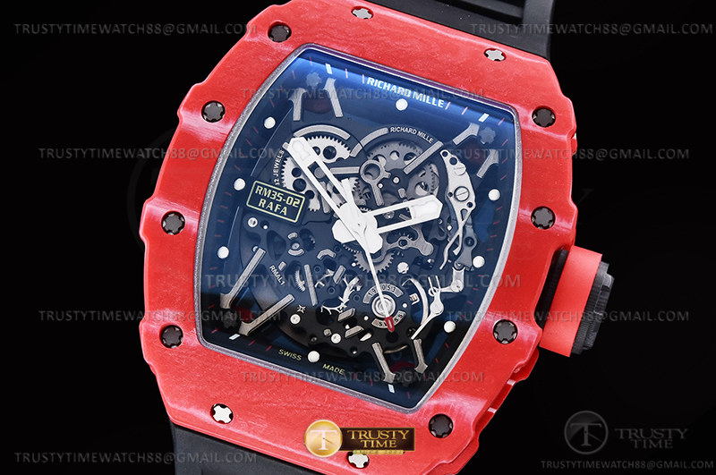 RM0249 – RM35-02 Rafael Nadal Blk/Red FC/VRU ZF V6 RMAL1