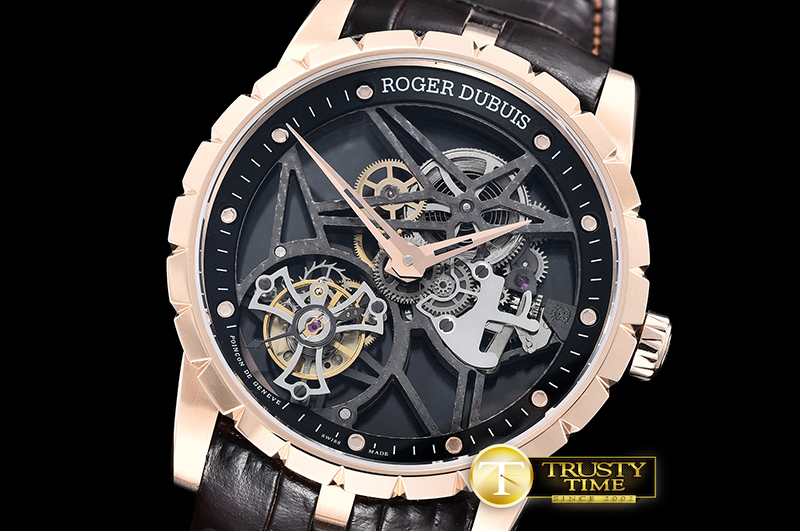 ROG028 – Excalibur RDDBEX0392 Tourbillon RG/LE Skele Tourbillon