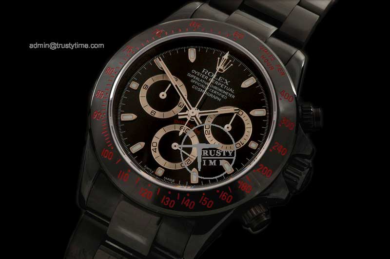 ROLDYT0050A – Pro Hunter Daytona Red MK1 PVD Black A-7750 28800