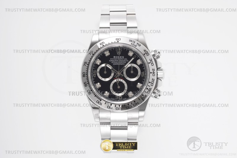 ROLDYT0473G – Daytona 116509 SS/SS Black/Dia KING SH4130