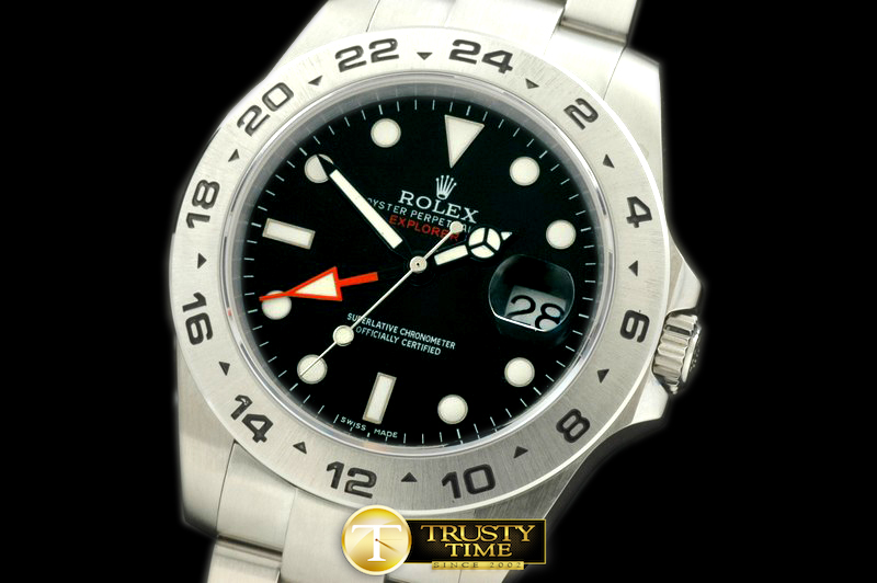 ROLEXP2015 – 2011 Explorer II 42mm SS/SS Black A-2836