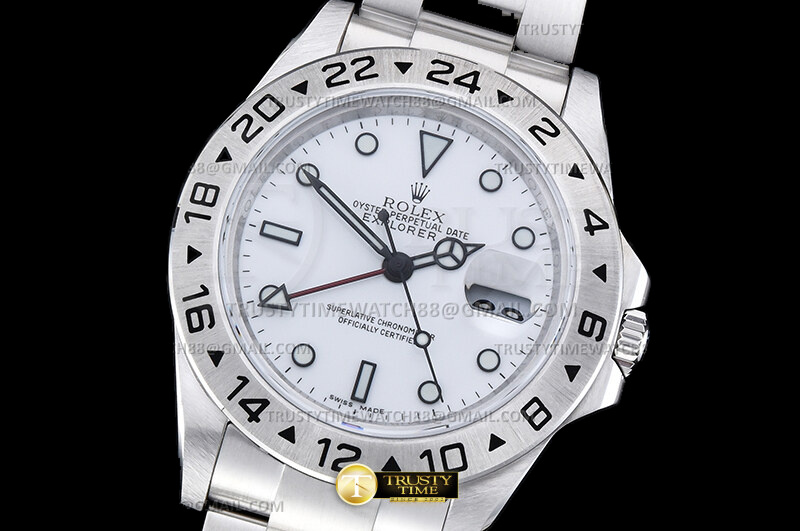 ROLEXP2057A – Explorer II 16570 SS/SS White BPF VR3186 CHS