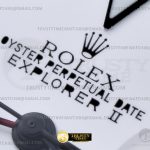 ROLEXP2057A – Explorer II 16570 SS/SS White BPF VR3186 CHS
