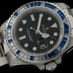 ROLGMT031 – SS Anni GMT SS/Blue Diam Black Asia 3186 V serials