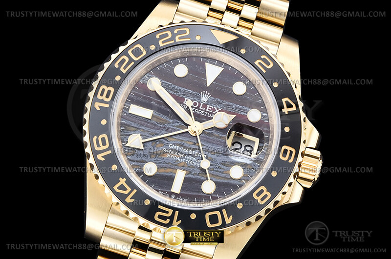 ROLGMT0410A – GMT II 126718 Wt Jub YG/YG Tiger.I QF JH3285-FS