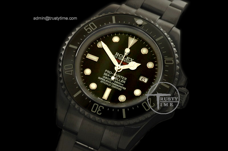 ROLSD010A – Pro Hunter Deep Sea PVD Black Swiss 2836