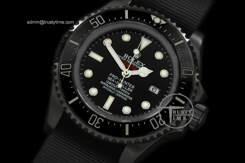 ROLSD011B – Pro Hunter Deep Sea PVD Black Asian 2813