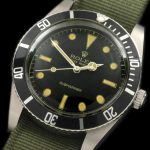 ROLSUB040C – Vintage 50s James Bond Sub 6205 SS/Nato Blk A-2836
