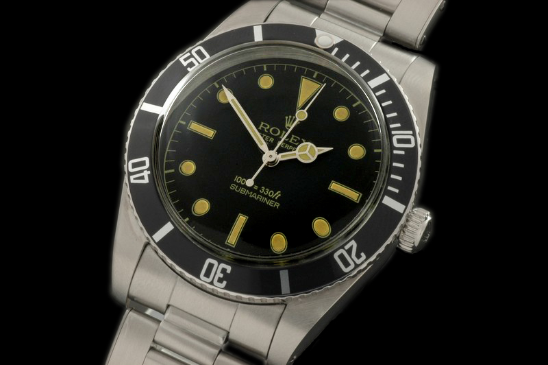 ROLSUB046 – Vintage 50s James Bond Sub 6536 SS/SS Blk A-2836
